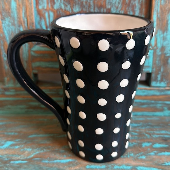 Demdaco HeARTful Home Heart 3D Mug by Tracy Pesche Black Green Red White - Picture 3 of 8